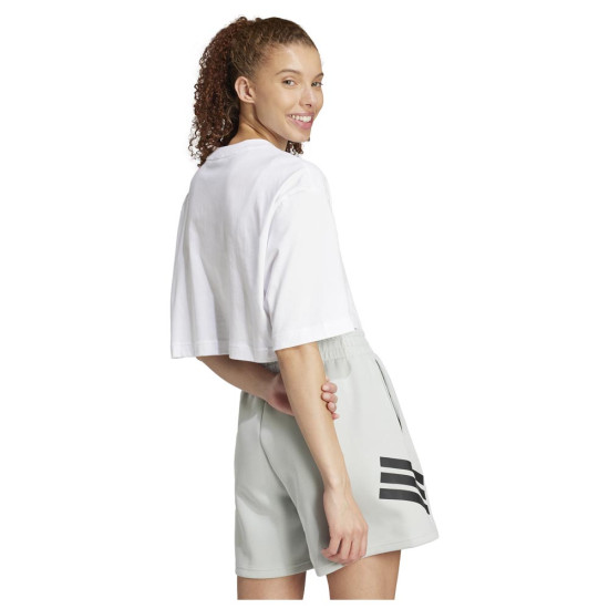 Adidas Γυναικεία κοντομάνικη μπλούζα Future Icons 3 Bar Logo Cropped Tee Adidas Γυναικεία κοντομάνικη μπλούζα Future Icons 3 Bar Logo Cropped Tee